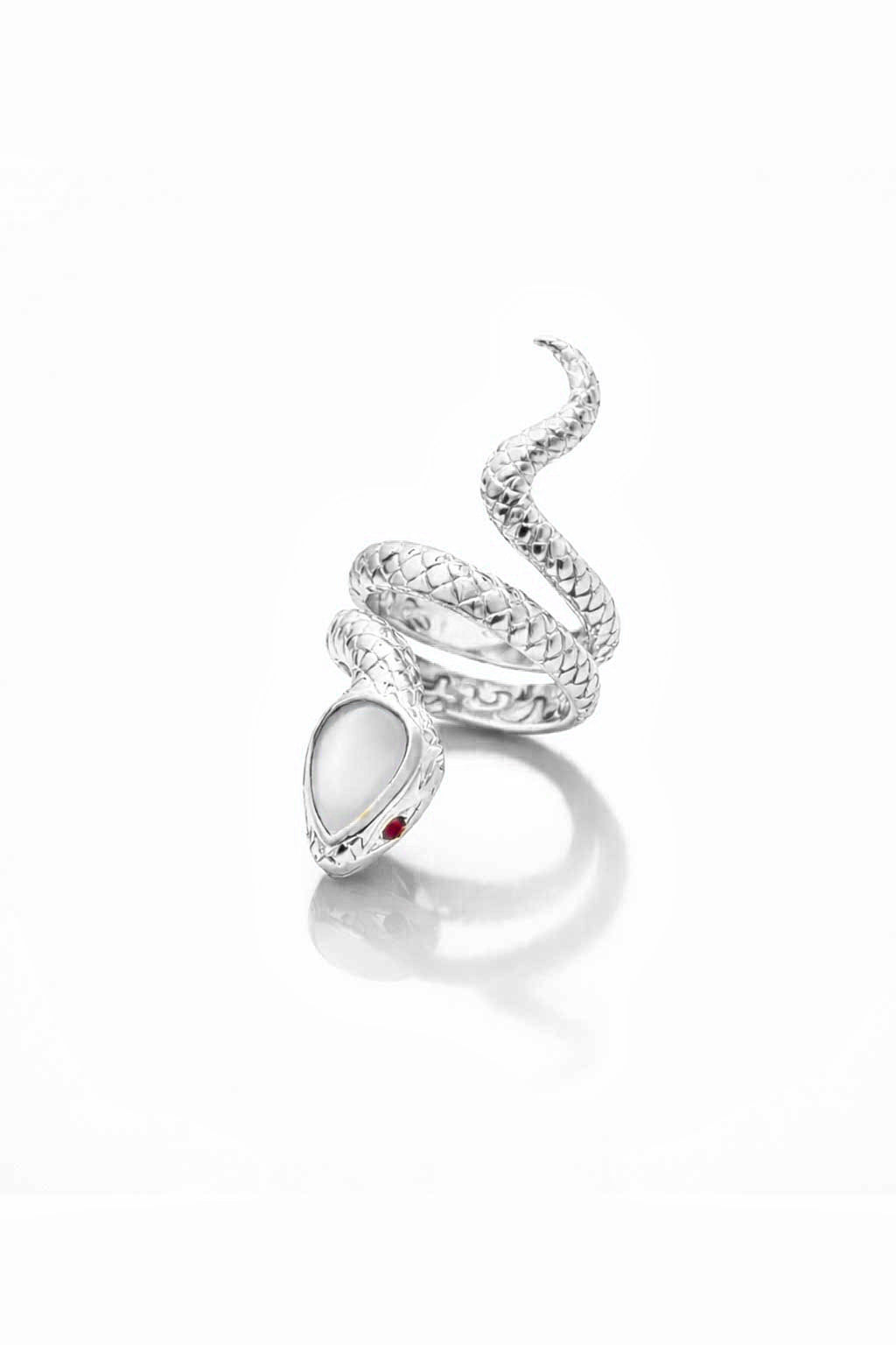 Snake Mantra Ring