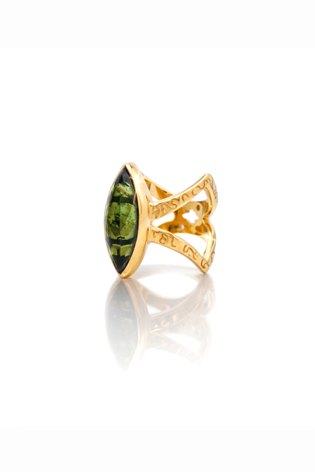 Spider Tourmaline Ring